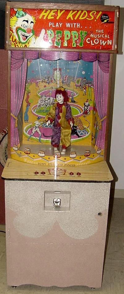 Peppy the Clown – The 1956 Arcade Machine That Sang for Your Dime
